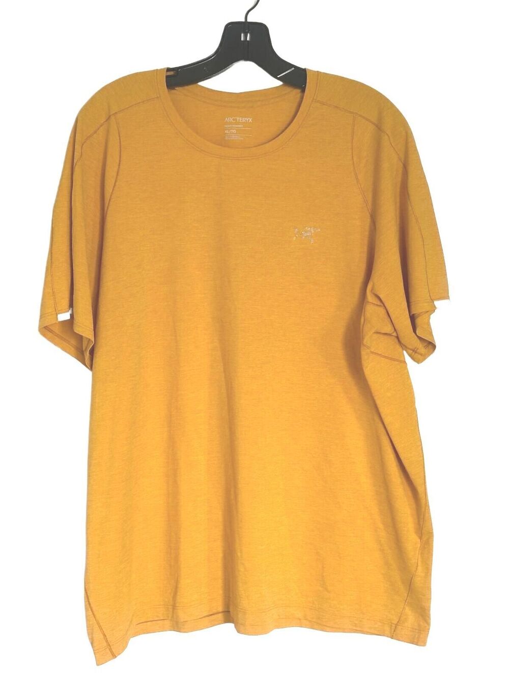 Arc’teryx Cormac Crew SS Men’s Golden Yellow Running T-Shirt -XL